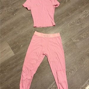 Pink Women's Activewear Set